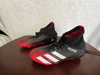 Adidas Predator 20.3 FG Youth Soccer Cleats Red/Black | eBay