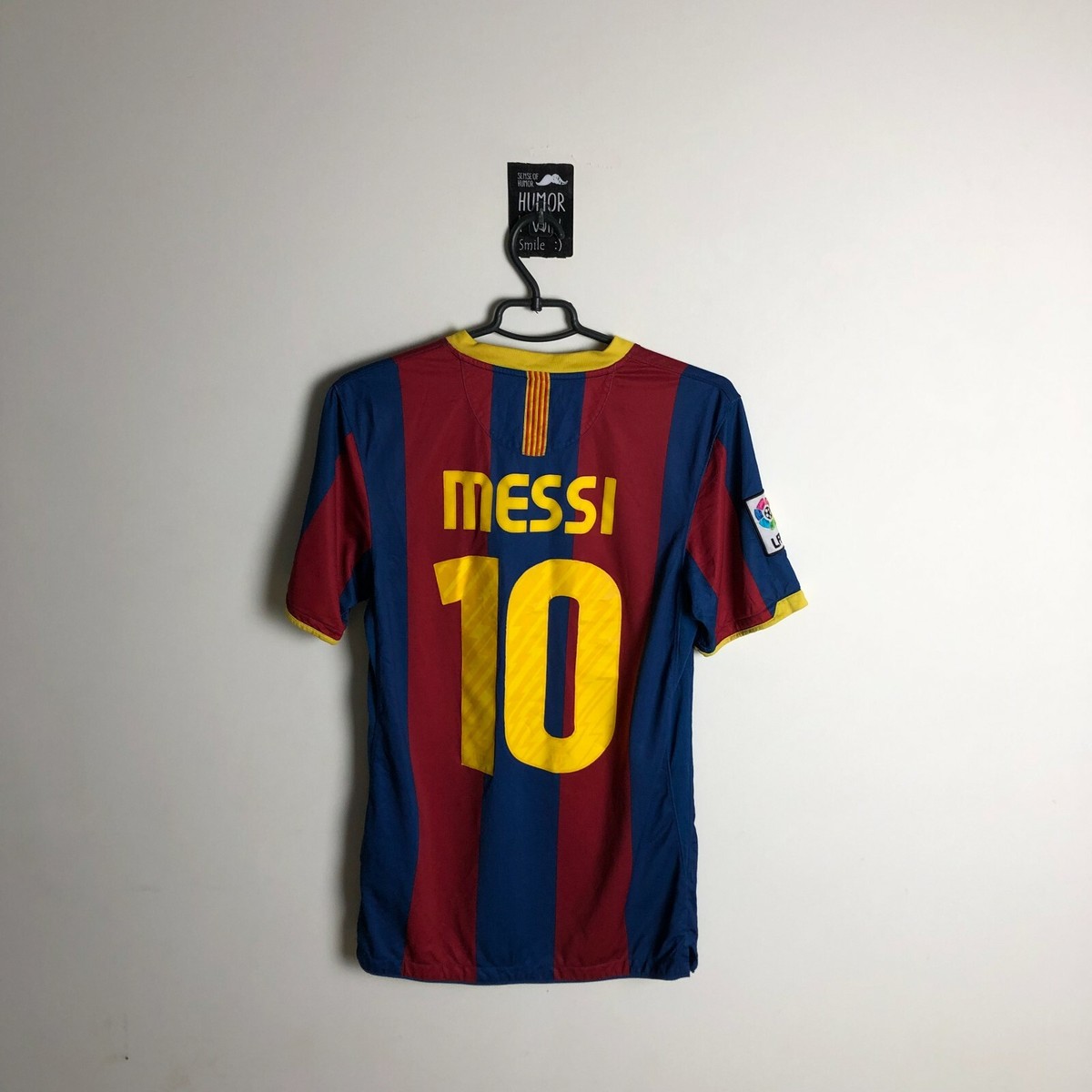 Messi Barcelona Home football shirt 2010 - 2011 Nike Camiseta Mens