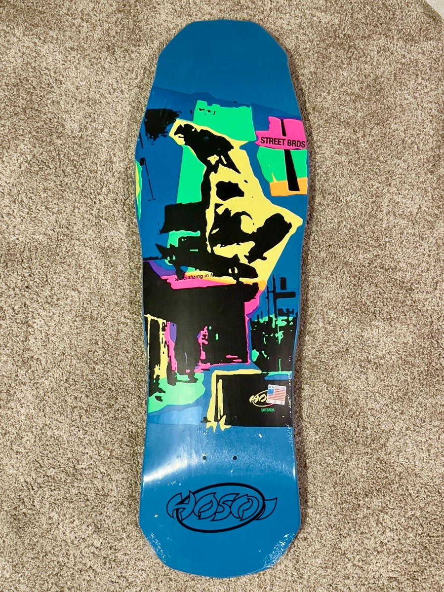 Hosoi Street Deck Blue Dip Hammerhead Santa Cruz Blind Powell