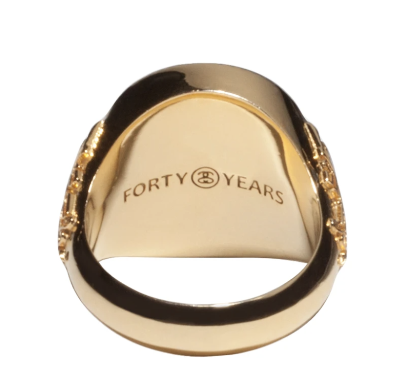 Stussy 40th Anniversary Gold 1st Ring | eBay