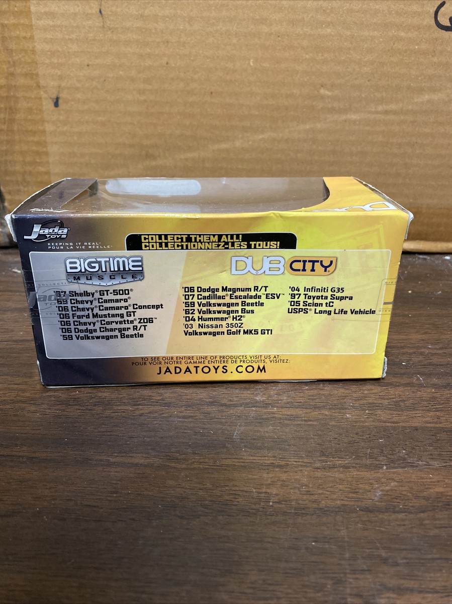 20003 Dub City Bus Red Van Old Skool 62 VW Volkswagen Jada Toys 1