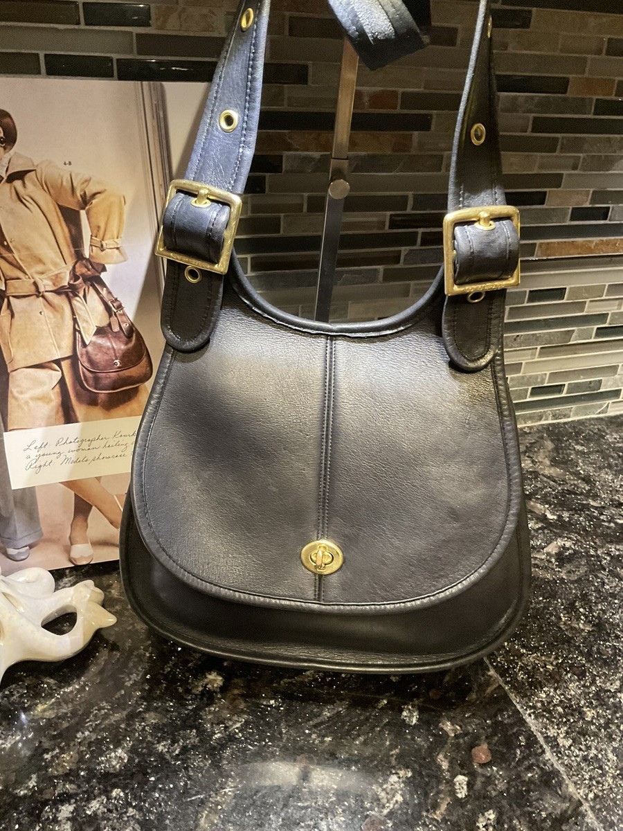 Coach Vintage Bonnie Cashin Crescent Saddle Bag Pre Creed Rare NYC