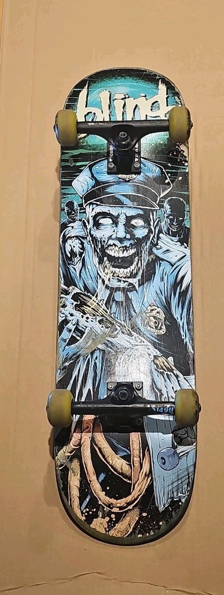 Blind Skateboard Deck Complete-Zombie Security Guard-RARE DESIGN