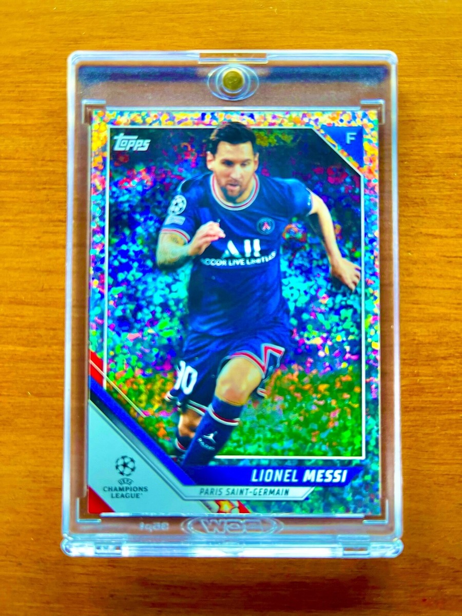 FCバルセロナ ＃19 07／08 CL／messi 祝MVP／50シリFinest 国際 FC