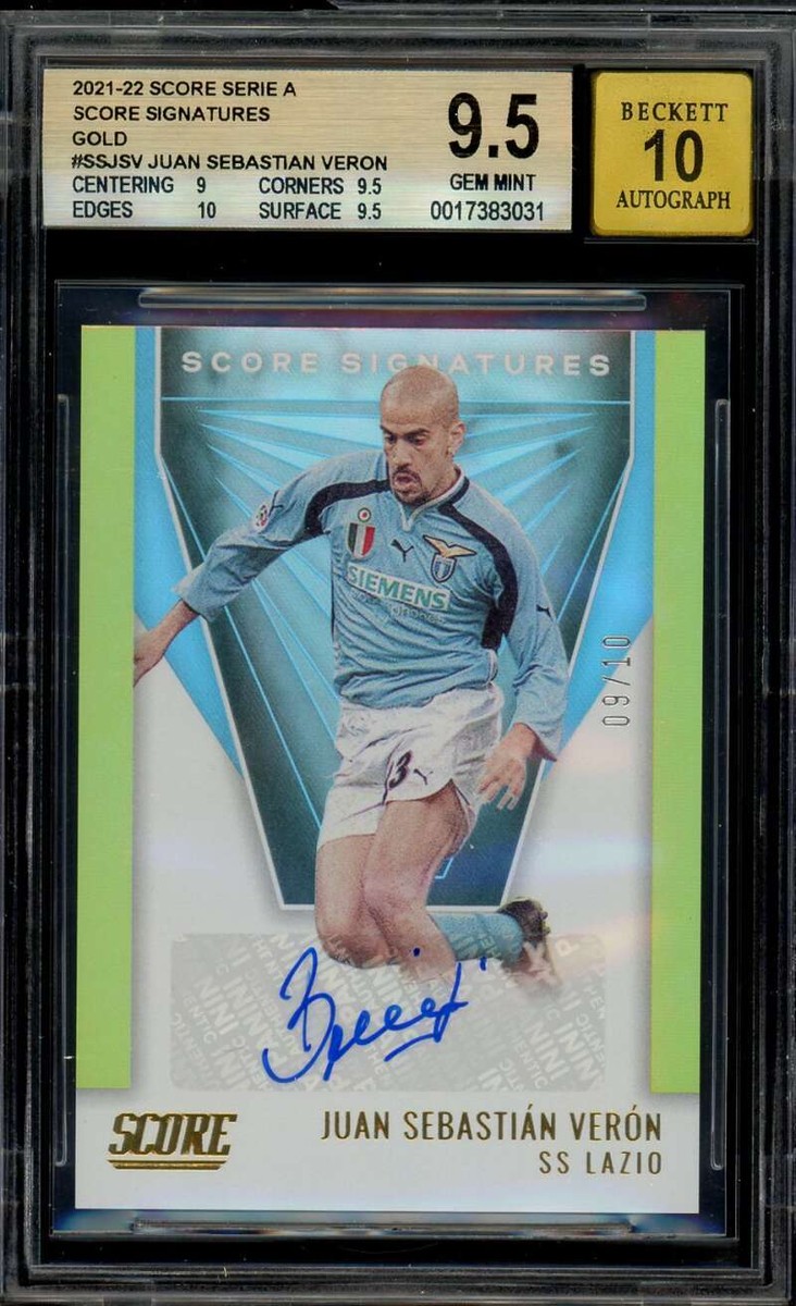 265☆サッカー☆juan sebastian veron☆prostars 265☆サッカー☆juan
