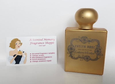 Vintage Evelyn Rose EDP Perfume Spray by Crabtree & Evelyn ~ 1.7