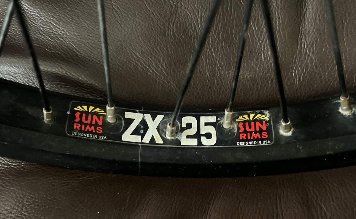 Sun Rims zx25 front/rear 48 Spoked Wheel Set - USED | eBay