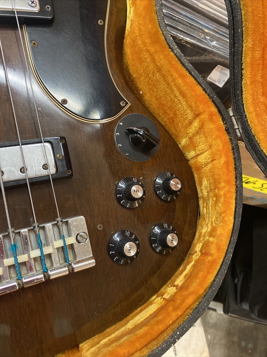 Gibson EB-3 Mahogany 1970-75 Electric Bass Guitar Orig. Case