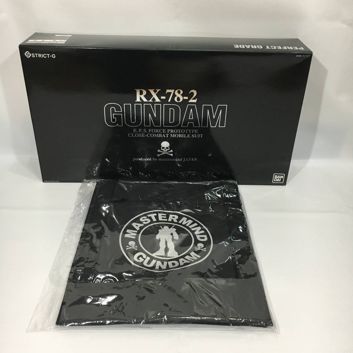 Mastermind JAPAN GUNDAM RX-78-2 STRICT-G PG 1/60 /w tote bag