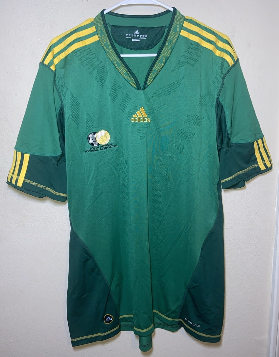 South Africa Jersey Adidas Football Soccer World Cup 2010 Green
