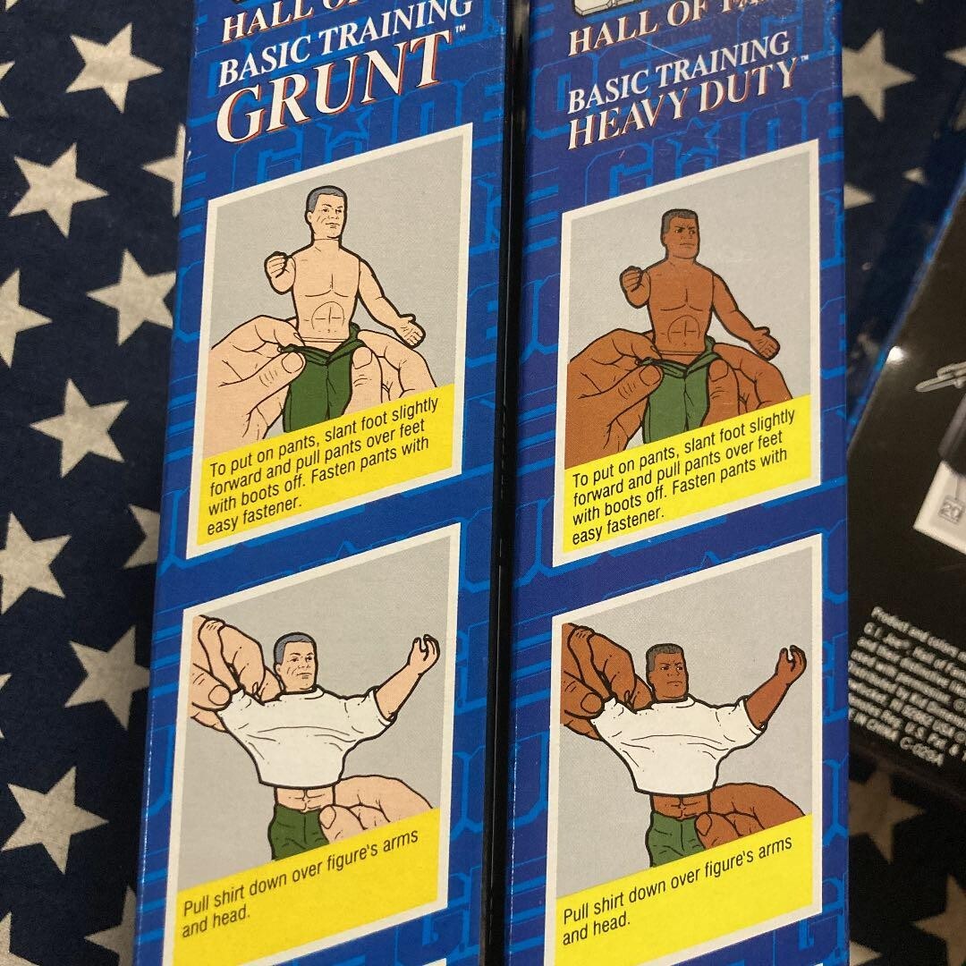 Hasbro 1/6 GI-JOE HOF GRUNT / HEAVYDUTY Figure Set of 3 AMERICAN