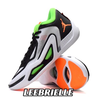 Nike Jordan Tatum 1 White Total Orange Black Home Team DZ3324-108