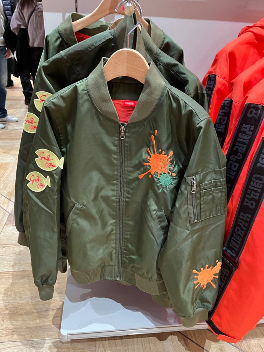 Restock!] Nintendo Store Tokyo Jacket SALMON RUN Splatoon 3 | eBay
