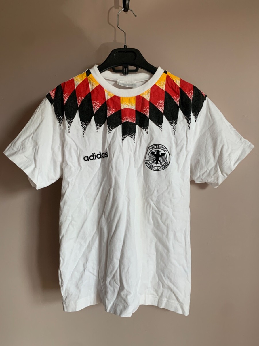 Germany 1994 Training Football Shirt Adidas Vintage Soccer Jersey