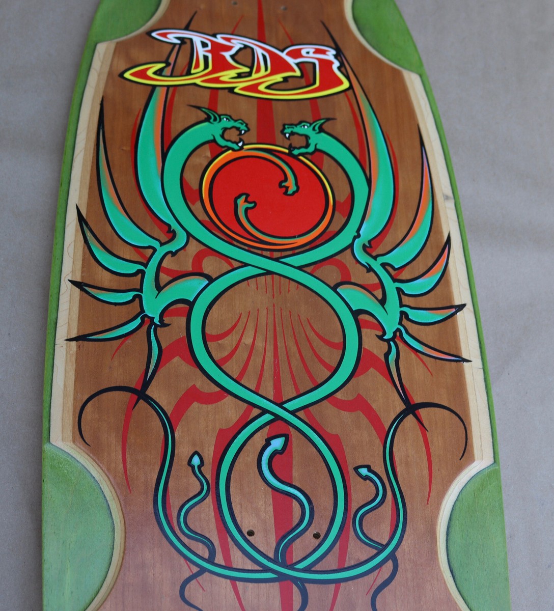 Bulldog Skates Design Skateboard Wes Humpston Signed Deck 33
