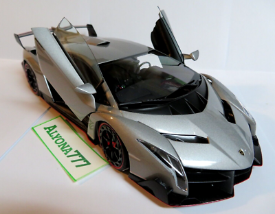 AUTOart Lamborghini Veneno Grey Diecast CAR MODEL 1/18 AUTOart