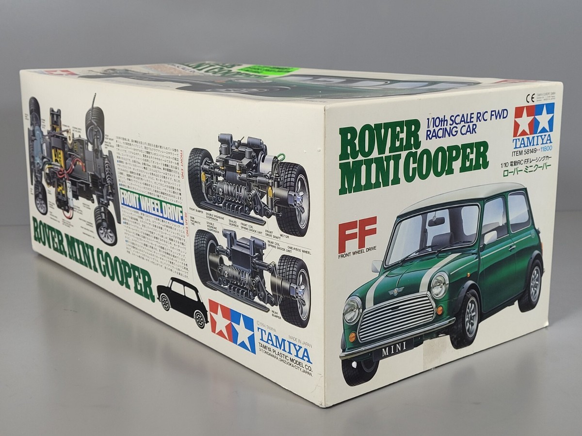 New Tamiya 1/10 R/C Rover Mini Cooper Racing FWD M-01 Chassis
