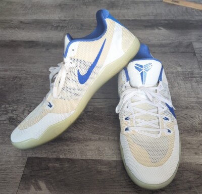 Nike Kobe 11 XI TB Team Bank Promo White Blue Size 18 (856485-140