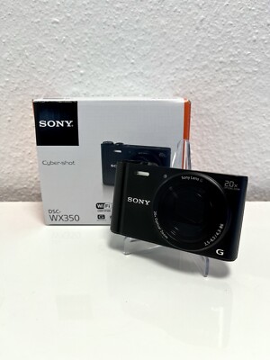 Sony Cyber-shot DSC-WX350 Digital Camera 18.2MP 20x Optical Zoom