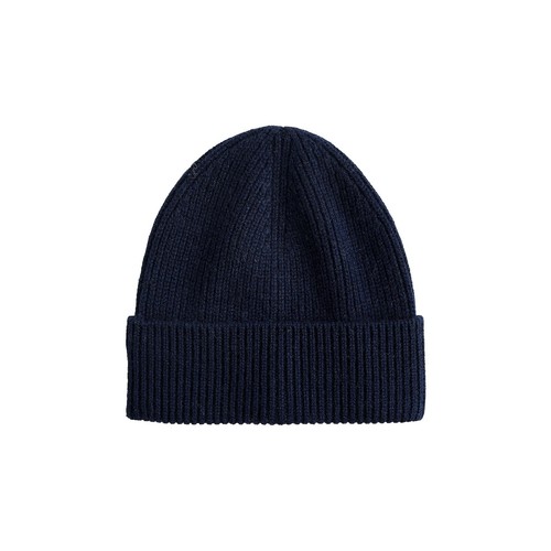 Noah Recycled cashmere Beanie NAVY | eBay