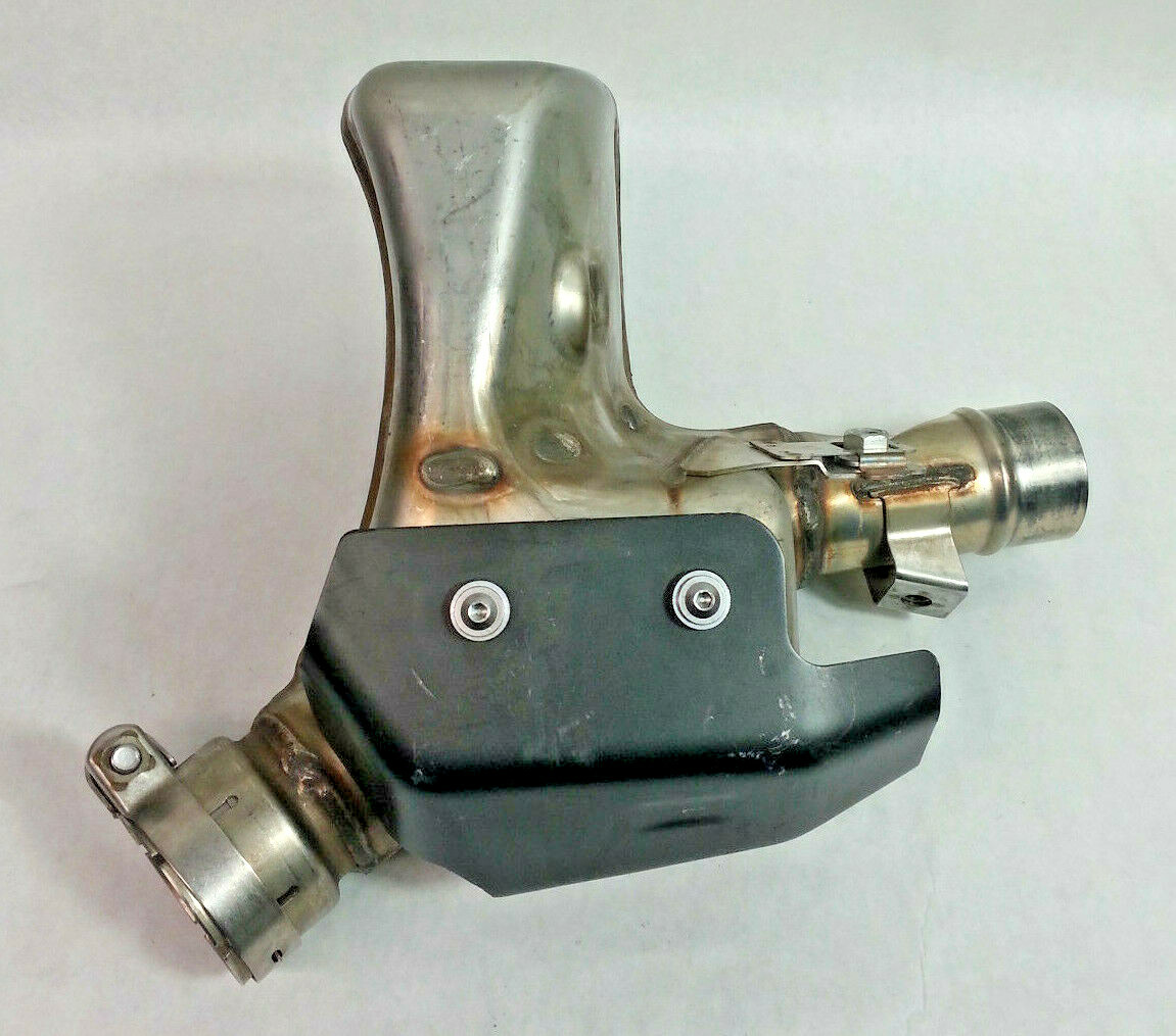 09-12 KAWASAKI NINJA ZX6R ZX600R OEM MIDPIPE W/ CATALYTIC