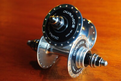 Shimano Dura Ace Track Hub Set 36h HB-7600 High Flange New NJS