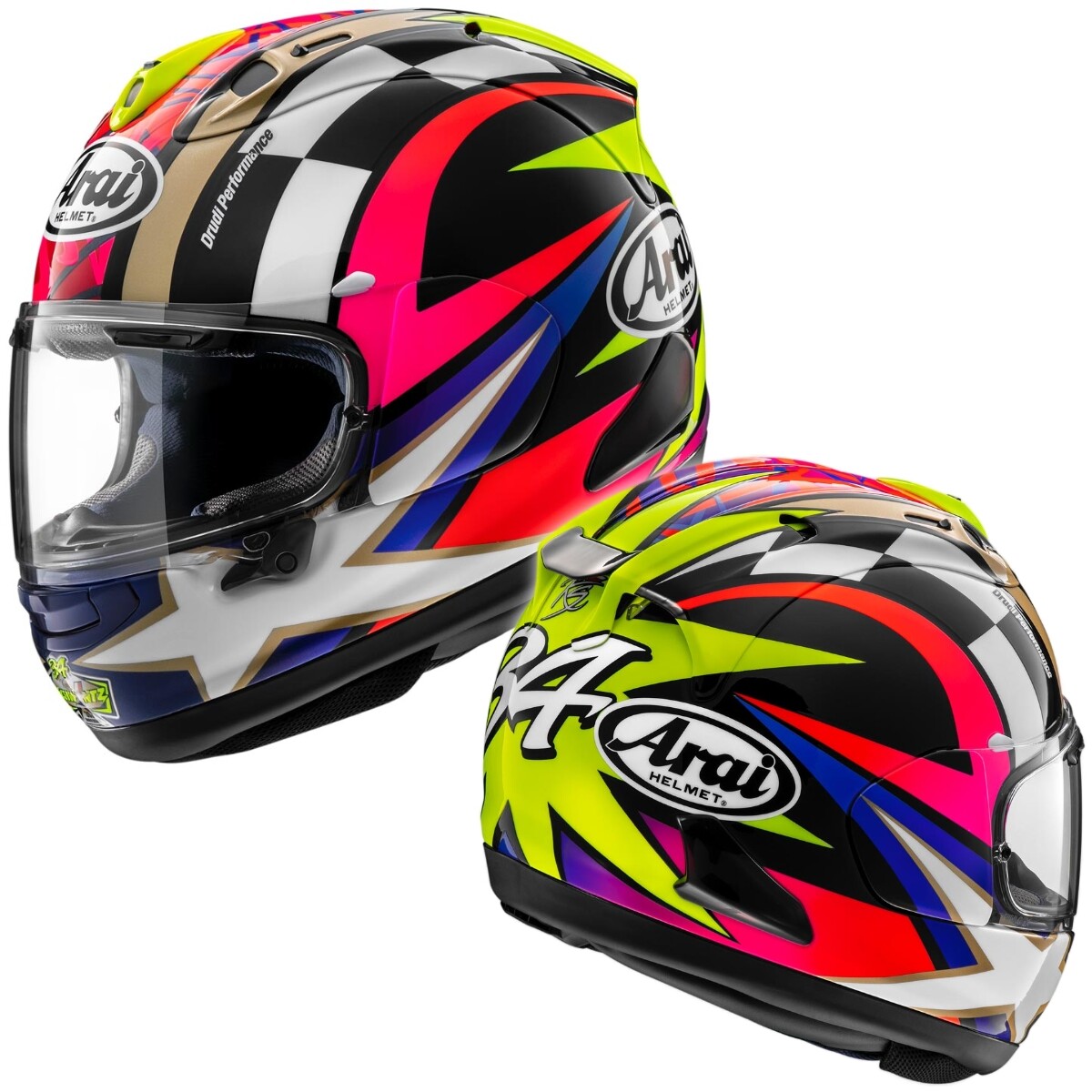 Arai Full face helmet RX-7X Kevin Schwantz US 30th Anniversary NEW