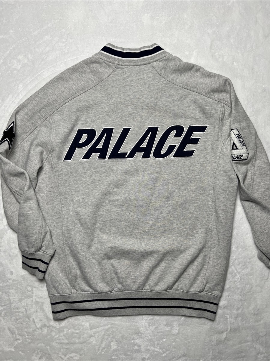 Palace Skateboards “Pallas” Crew Size S Gray Sweatshirt FW19 | eBay