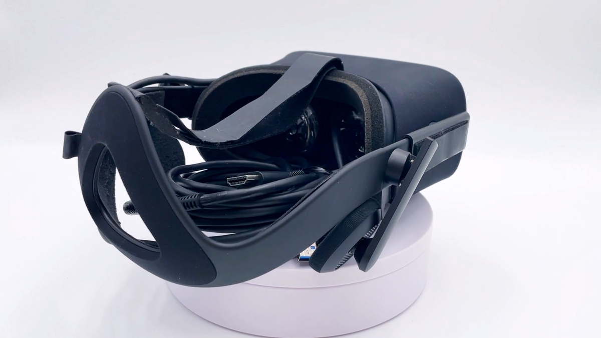 Oculus Rift CV1 VR Virtual Reality Headset Full Set Black Working