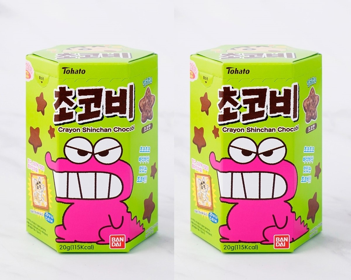 Japanese Snack Crayon Shinchan Chocobi 20g x 2Pack Korean Ver. | eBay