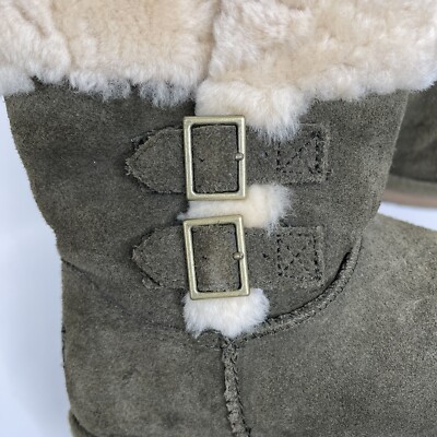Koolaburra By UGG Sulana Boots Woman's Sz 7 DARK OLIVE GREEN