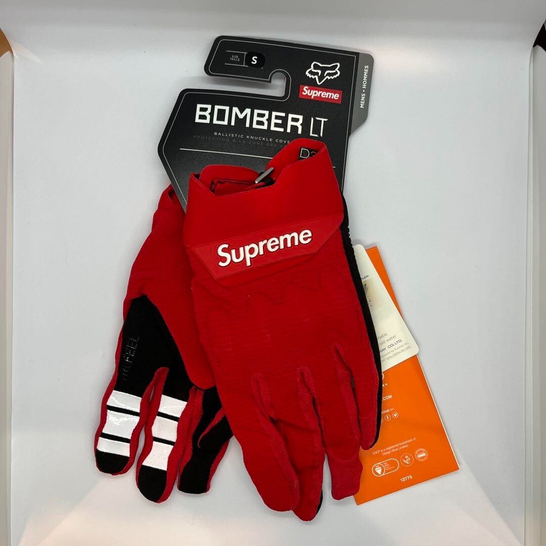 Supreme 18Ss X Fox Racing Bomber Lt Gloves Size-S | eBay
