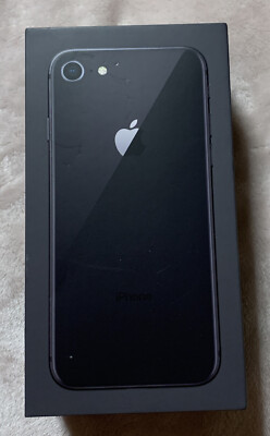 Original APPLE Black iPhone 8 64gb BOX ONLY | eBay