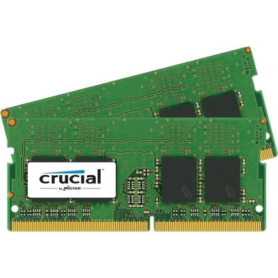 Crucial 32GB DDR4 KIT 2x 16GB 2666 MHz PC4-21300 SODIMM 260-Pin