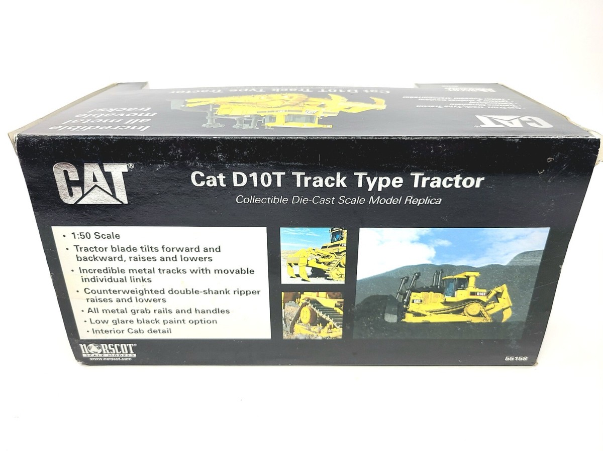 Caterpillar Cat D10T Dozer with Ripper - Norscot 1:50 Scale Model