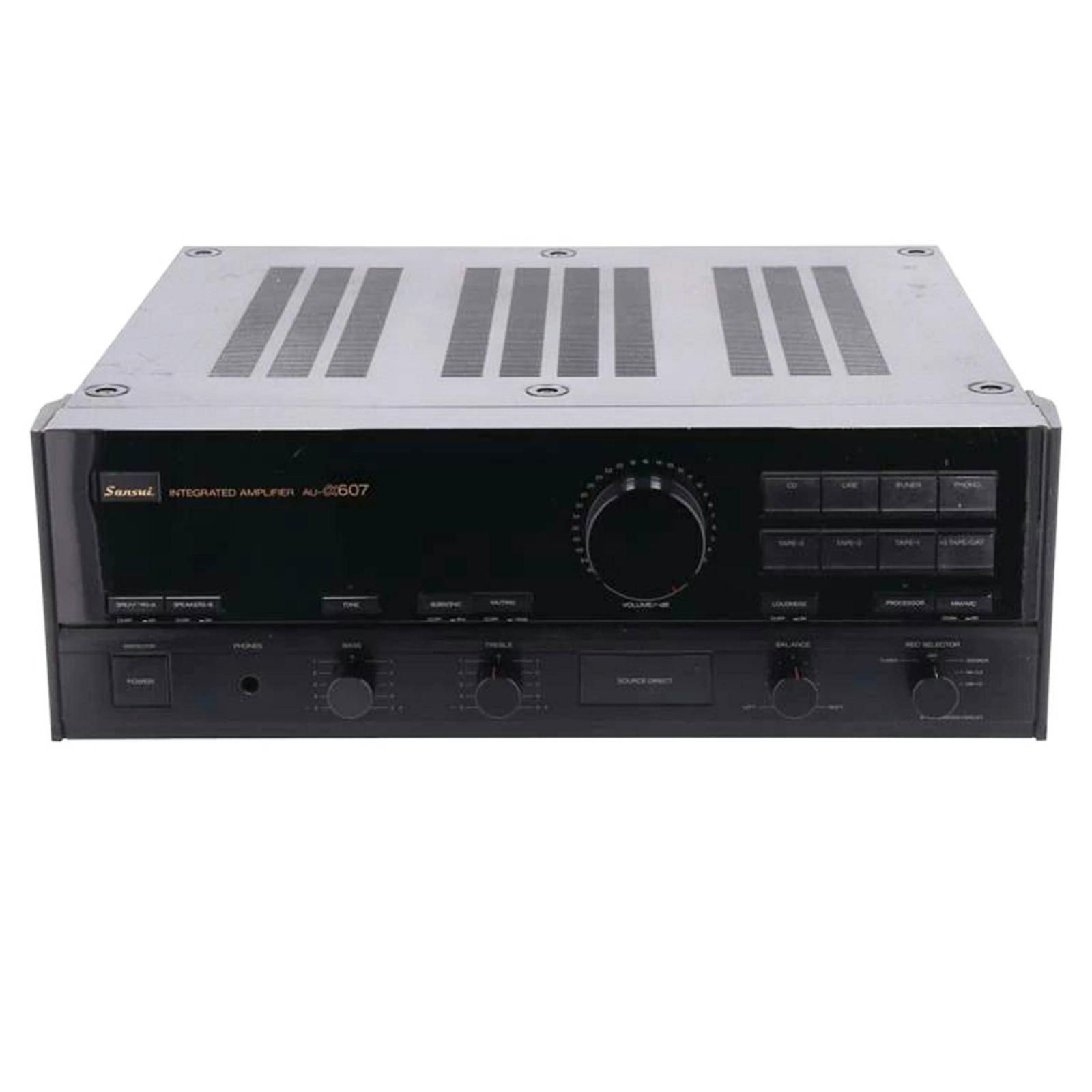 Sansui AU-α607 436102111 Black Tested Integrated Amplifier 1986