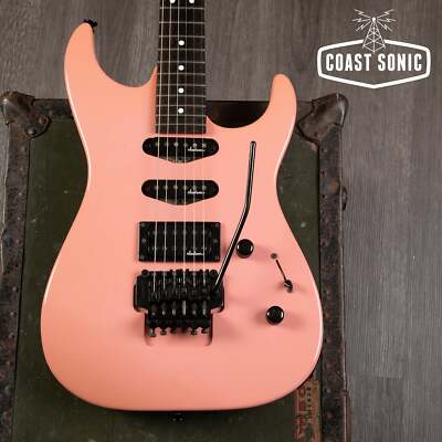 1990 Charvel by Jackson DK-065-SSH Model 3 Superstrat Shell Pink