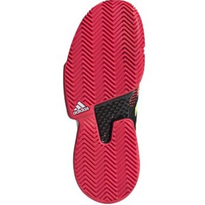 adidas SoleCourt Boost Women's Tennis Shoe Black/Hi-Res Yellow