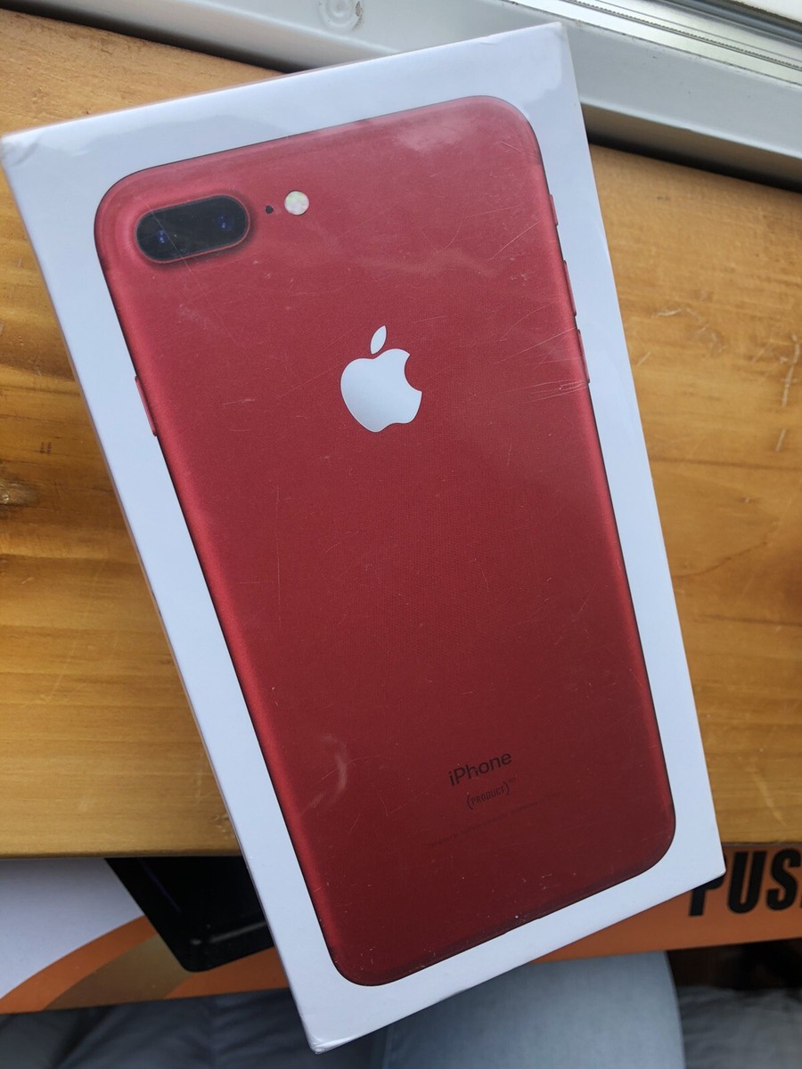 Apple iPhone 7 Plus RED - 256GB - (Unlocked) A1661 CDMA + GSM