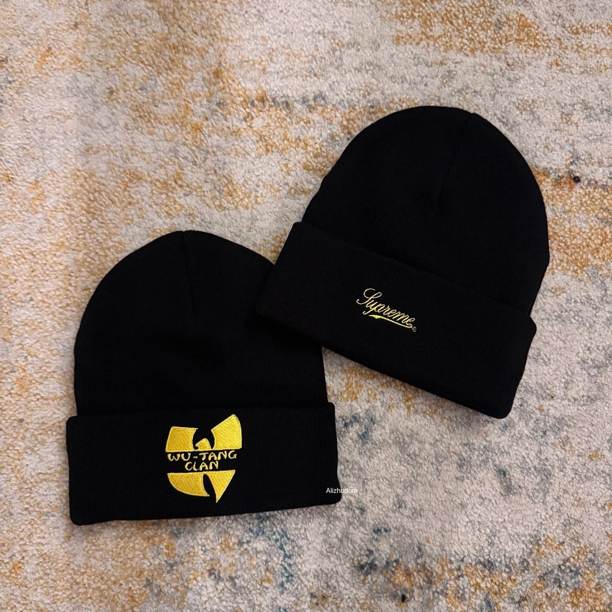 SUPREME FW25 WU-TANG CLAN BEANIE BLACK OLIVE | eBay