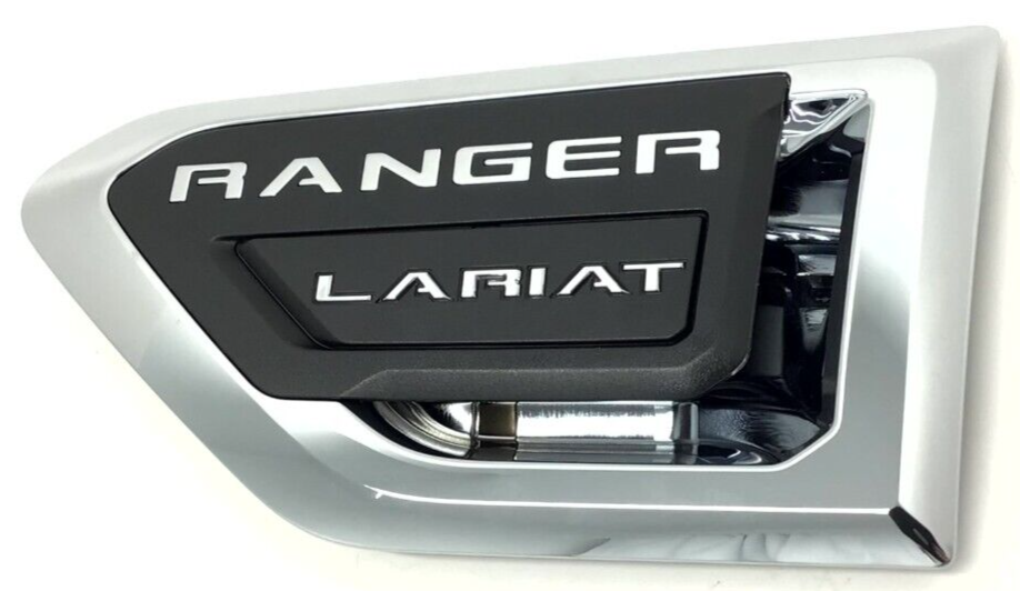2019 - 2023 Ford Ranger Lariat LH driver side Fender Vent Emblem