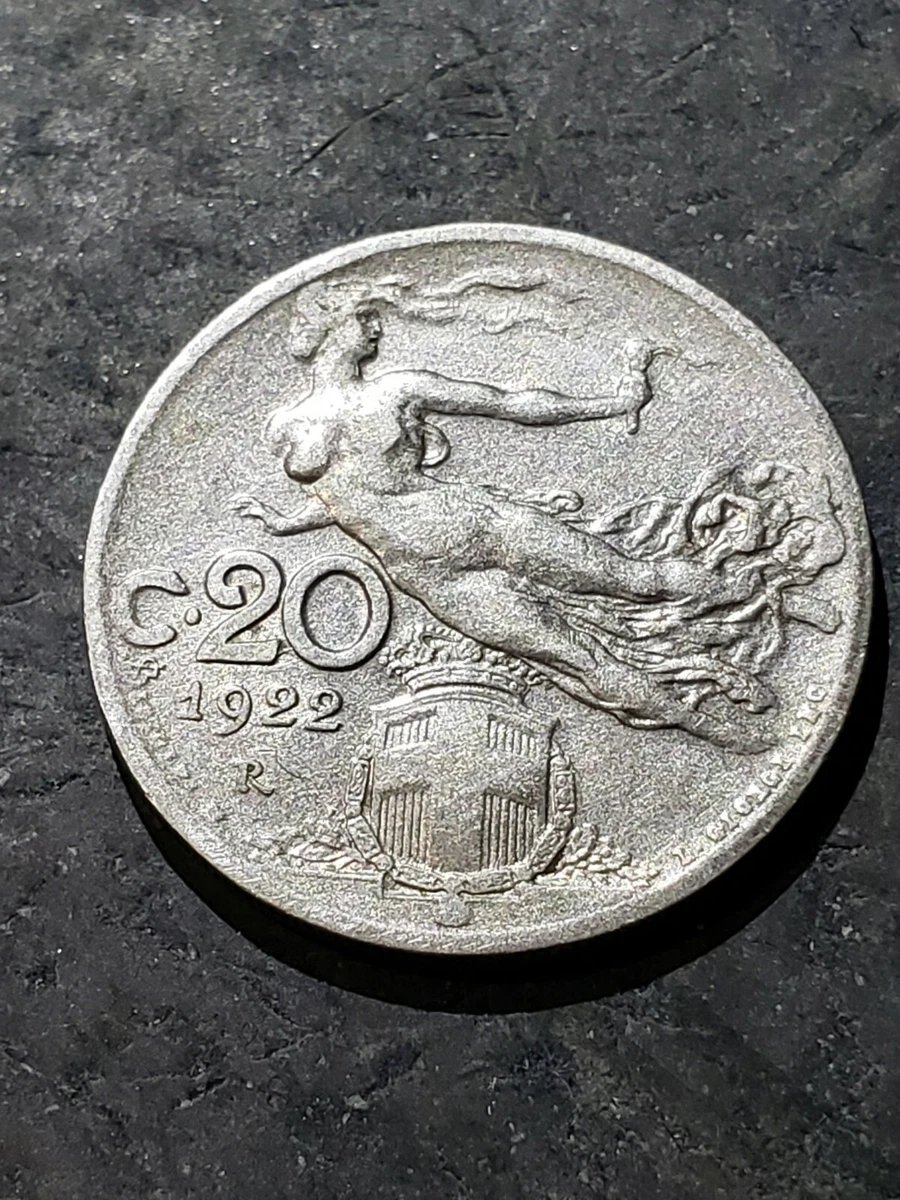 Nickel 1922 Year Italian Coins (1861-Now) for sale | eBay