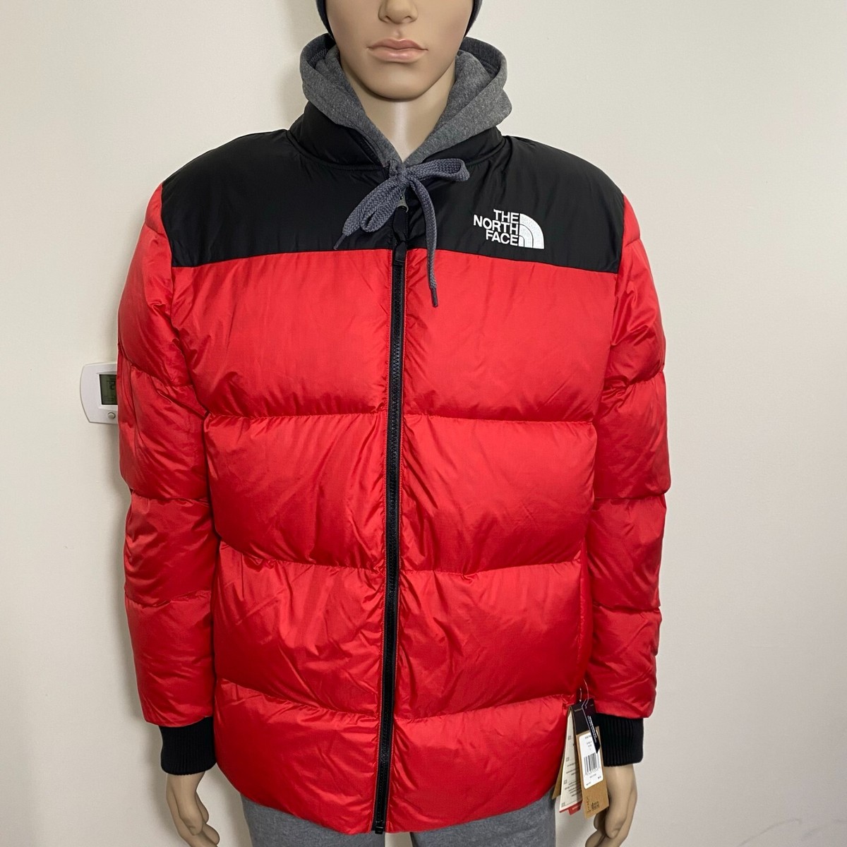 The North Face Men's Nordic Jacket 700 Down Bomber Puffer Coat TNF