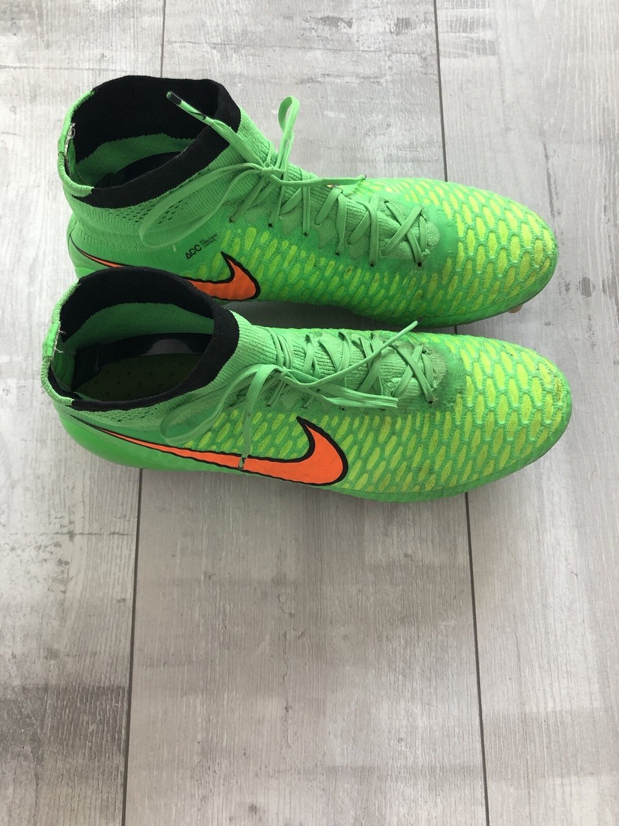 Nike Magista Obra Elite Green ACC Football Soccer Cleats US9 UK8