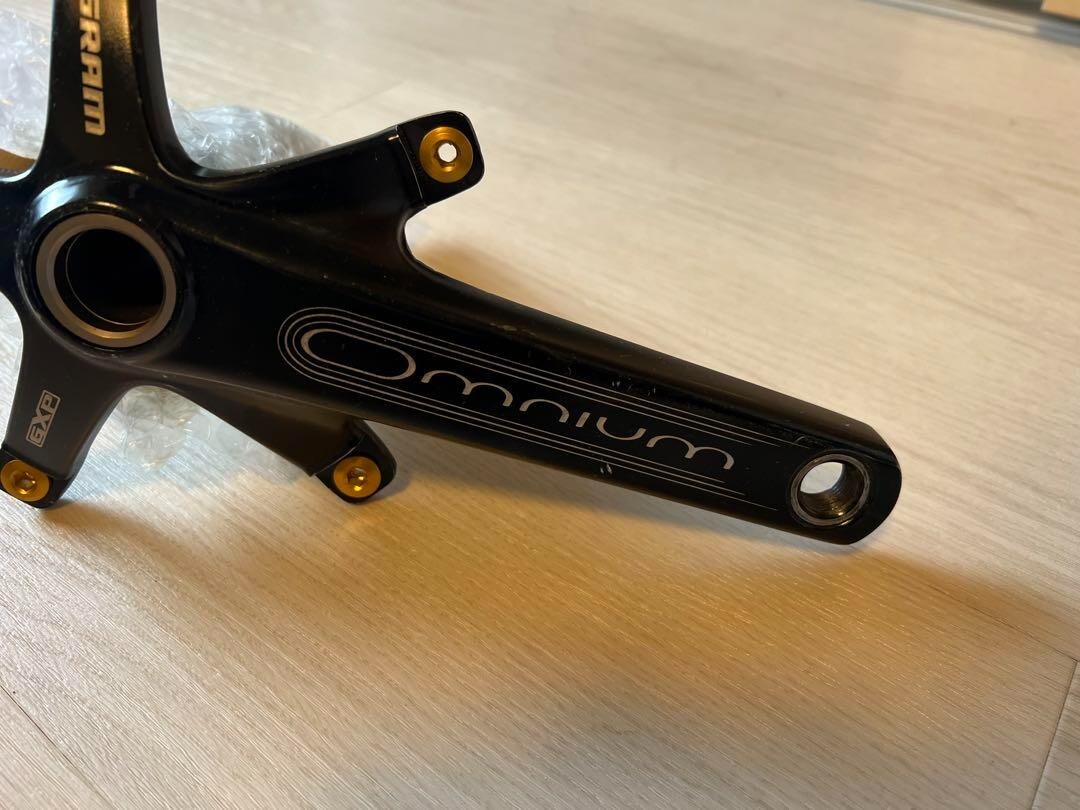 SRAM Omnium クランク 165mm Black SRAM Omnium クランク 165mm Black