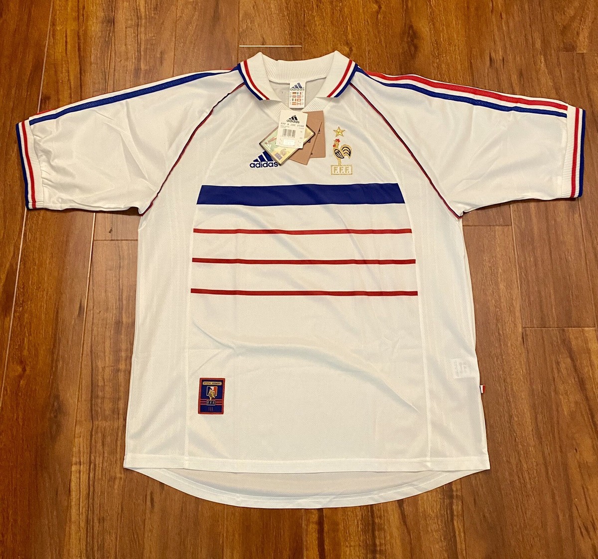 NWT! France 1998 World Cup Away Shirt Jersey Adidas | eBay