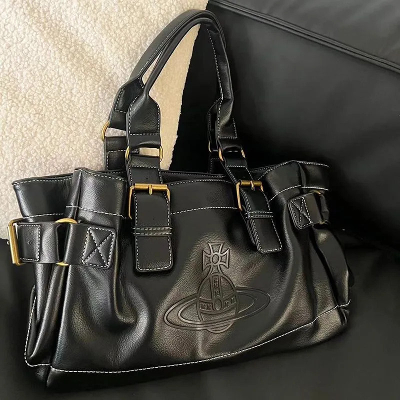 Vivienne Westwood Accord handbag, shoulder bag, tote bag, Black