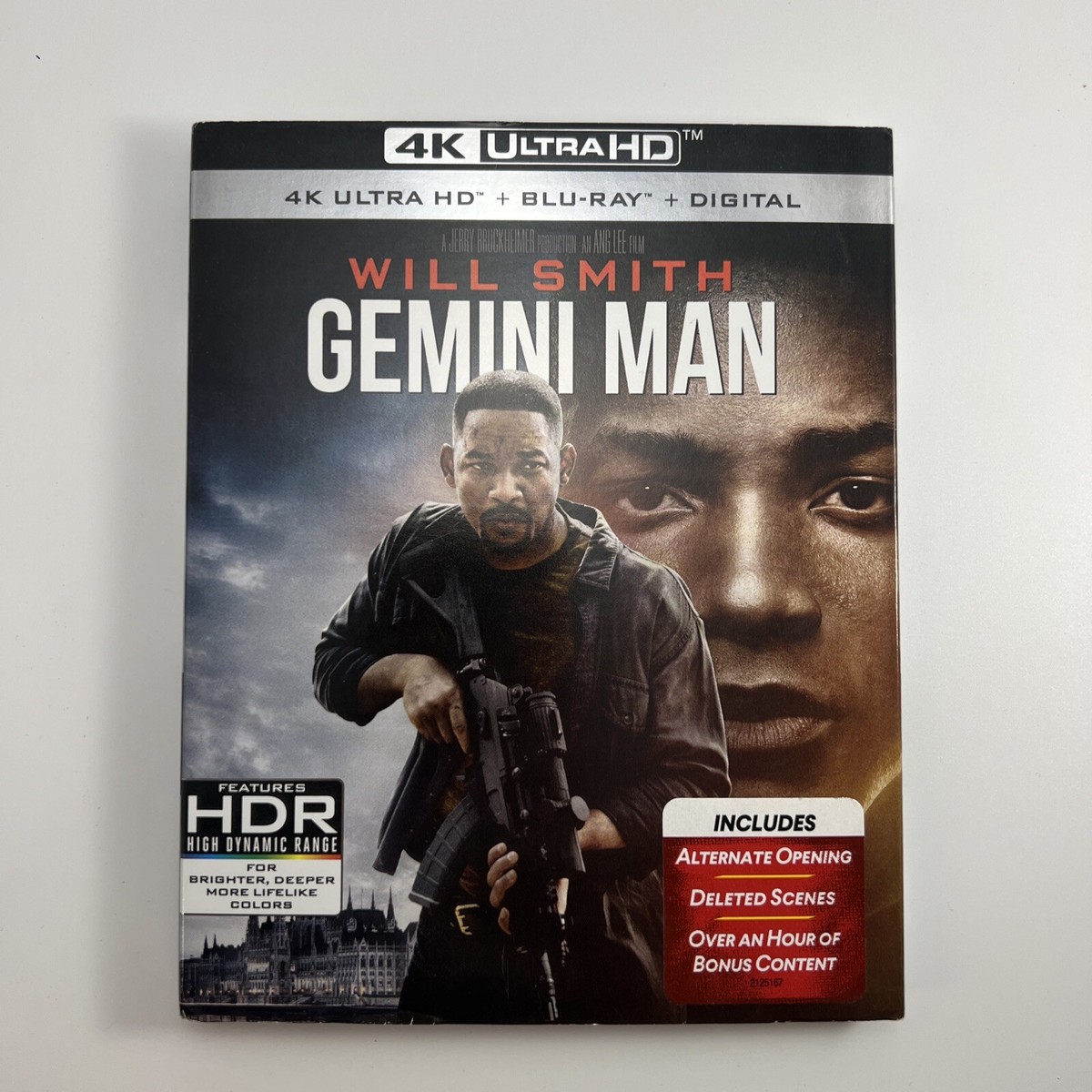 Gemini Man (2019) 4K Ultra HD Blu-ray 2-Disc US Release w