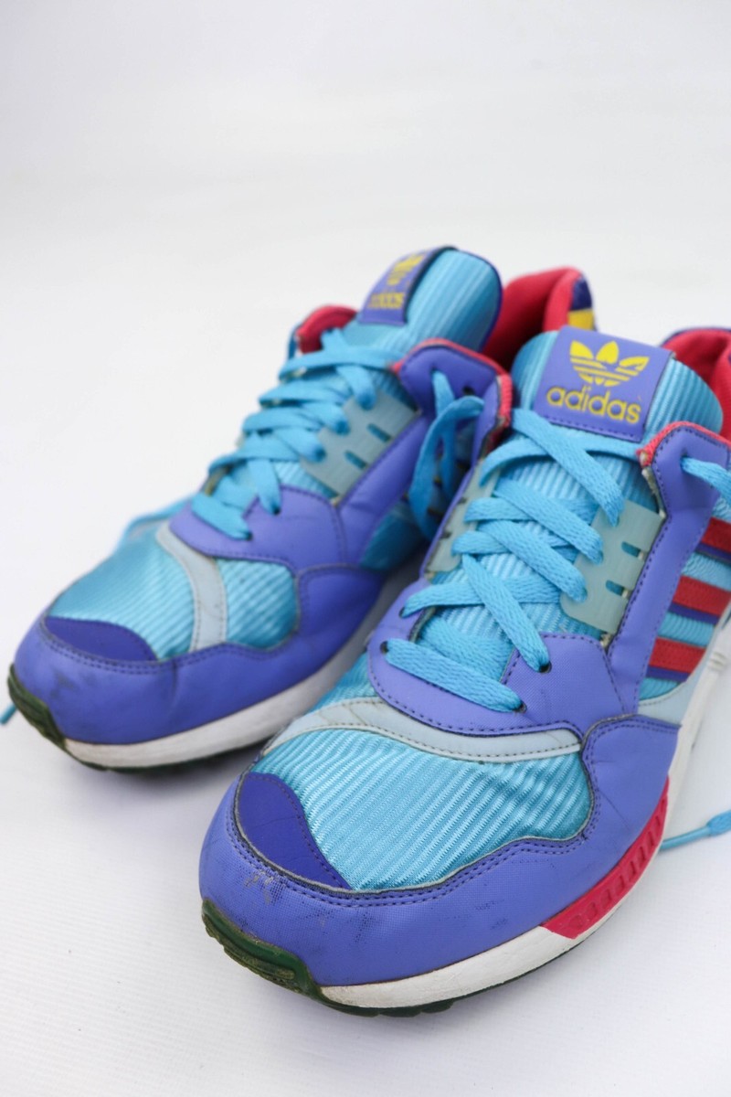 Adidas Vintage 2009 Torsion ZX 9000 Light Aqua/Neon Blue Sneakers