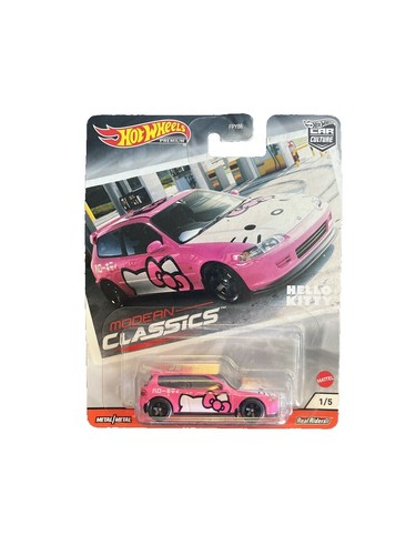 HOT WHEELS 2020 MODERN CLASSICS HONDA CIVIC EG PINK HELLO KITTY W